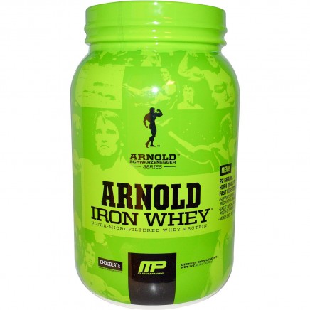 Arnold Iron Whey | 2/5 lb | Muscle Pharm | Цена и действие