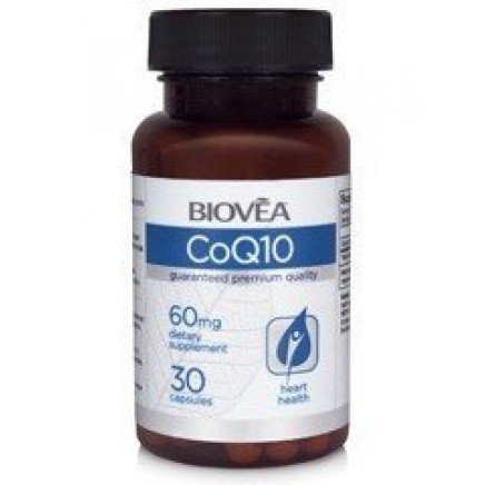 Коензим (Coenzyme) Q10 60 мг/30 капс | Biovea