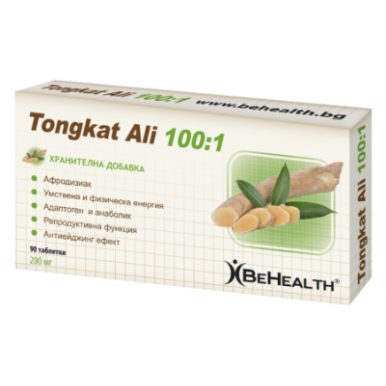 Tongkat Ali (Дългия Джак) 90 таблетки Цена | BeHealth