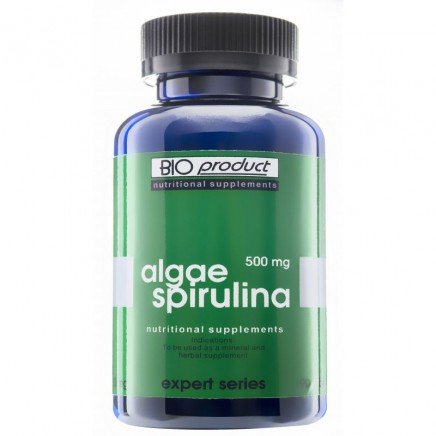 Спирулина - Algae Spirulina Цена 90 таблетки Bioproduct Nutritional Supplements