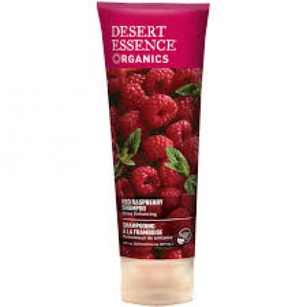 Шампоан за блясък с червена малина Organic 237мл Цена | Desert Essence