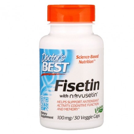 Best Fisetin (Физетин) 100 мг на капсули Топ Цена | Doctor's Best