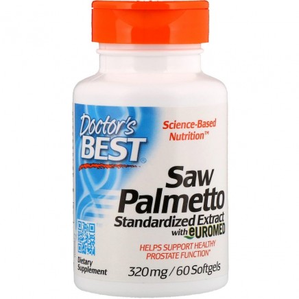 Сао Палметто Екстракт 320 мг 60 гел-капсули Цена | Doctor's Best