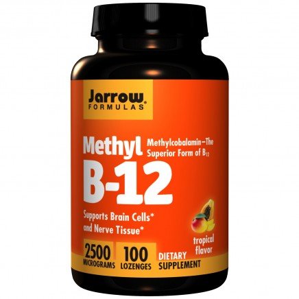 Метилкобаламин 2500 мкг 100 таблетки Цена | Jarrow Formulas