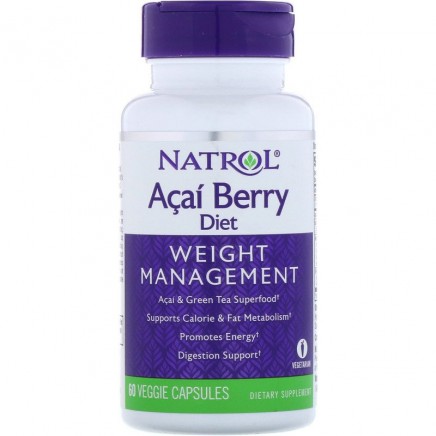 Акай Бери Диета (Acai Berry Diet) 60 капсули чист и натурален | Natrol