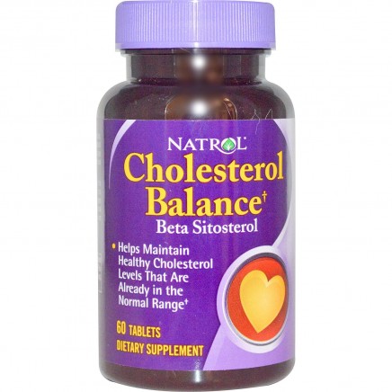 Холестерол Баланс Бета Ситостерол 60 таблетки Natrol | Цена