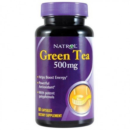 Зелен чай (Green Tea) 500 мг 60 капсули Цена Natrol