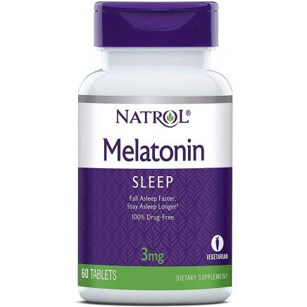 Мелатонин (Melatonin) 3 мг | Natrol | За спокоен сън