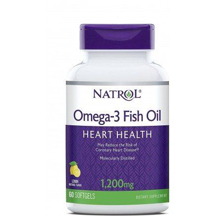 Омега 3 Рибено масло 60 гел-капсули Цена | Natrol