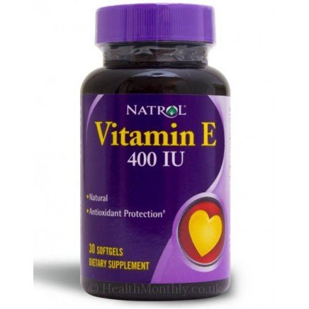 Витамин E 400 IU 30 гел-капсули Топ Цена | Natrol