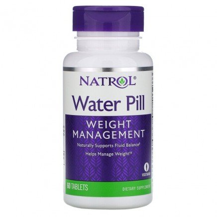 Водно хапче Water Pill за отслабване 60 таблетки Natrol Цена