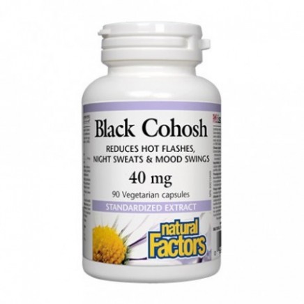 Black Cohosh (Гроздовиден ресник) 40 мг 90 капсули Цена Natural Factors