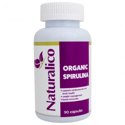 Органична Спирулина 90 капсули Топ Цена | Naturalico
