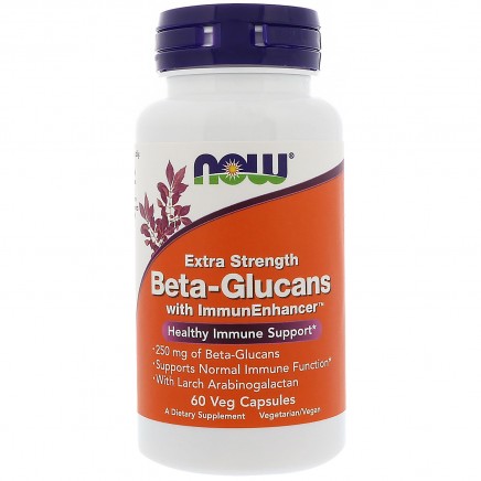 Beta 1,3/1,6 D-Glucan 60 капсули Топ Цена | Now Foods