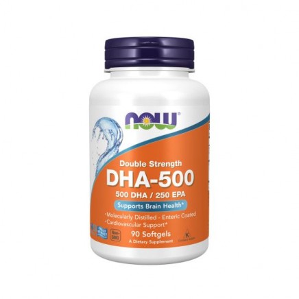 DHA 500 мг капсули | Now Foods | Топ Цена
