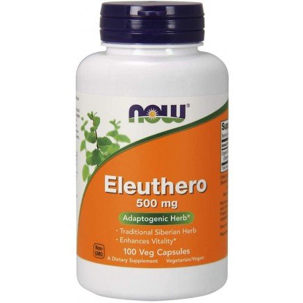Елеутерокок Eleuthero Цена 500 мг 100 капсули | Now Foods