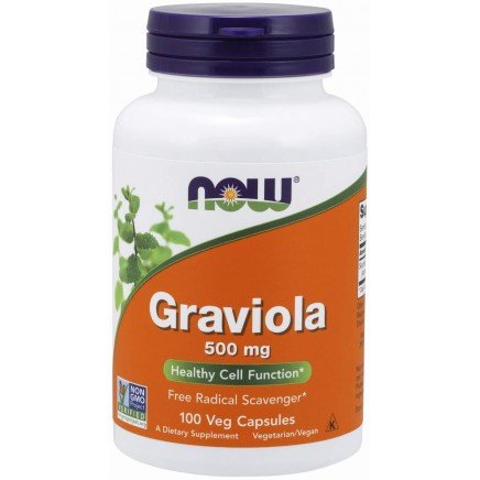 Гравиола (Graviola) 100 капсули | Now Foods | Цена и действие