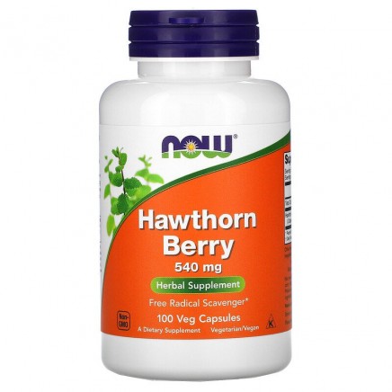 Глог (Hawthorn) 540 мг 100 капсули Топ Цена | Now Foods