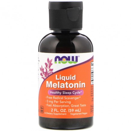 Течен мелатонин Melatonin Liquid 59 мл | Топ Цена | Now Foods