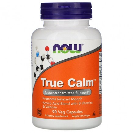 True Calm Amino Relaxer 90 капсули То Цена | Now Foods