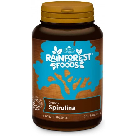 Био Спирулина таблетки 500 мг 300 бр | Цена Rainforest Foods