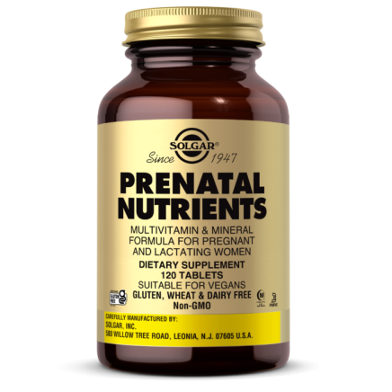 Мултивитамини Prenatal Nutrients 120 таблетки Цена | Solgar