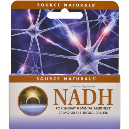 NADH 20 мг таблетки Топ Цена | Source Naturals