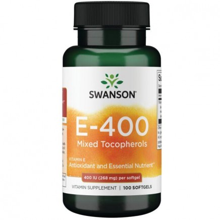 Витамин Е Смесени Токофероли 400 IU Топ Цена | Swanson