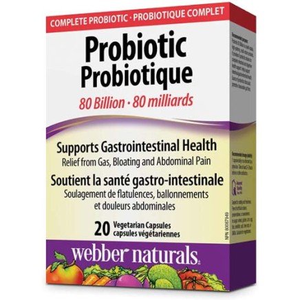 Пробиотик 80 млрд. Активни Пробиотици Капсули Цена | Webber Naturals