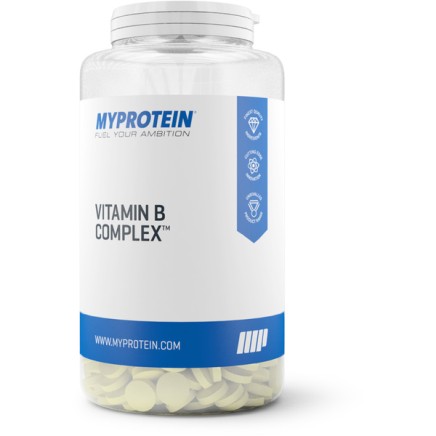 Vitamin B Complex 120 таблетки Myprotein от виде Vitamin B Complex tabs в категория Витамини. Vitamin B Complex 120 таблетки I Myprotein За поддържане оптималната дейност на нервната система Възпрепятства изтощението на организма Подпомага дейността на чо