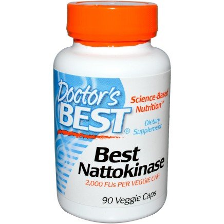 Натокиназа (Nattokinase) 2000 FU 90 капсули | Doctors Best от виде Best Nattokinase 2000FU 90 Capsules в категория Витамини и Минерали. Натокиназа (Nattokinase) е най-ценният ензим за здравословна кръвна циркулация Подпомага дейността на сърдечно-съдовата